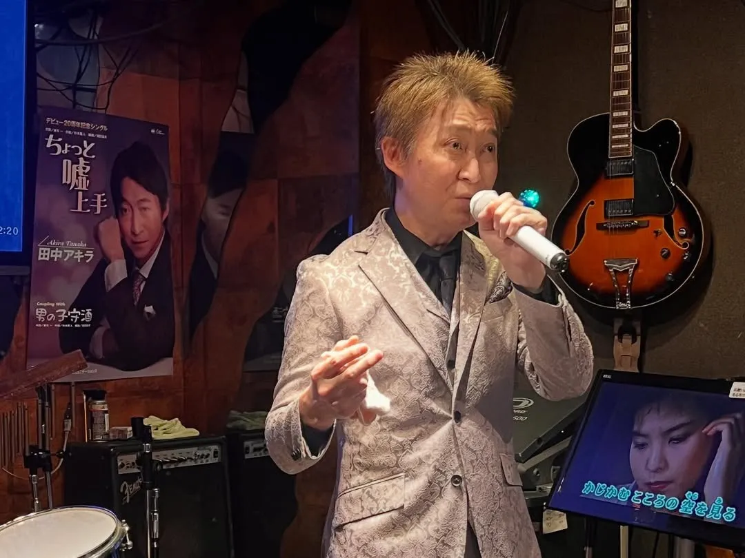 田中アキラさん　LIVE