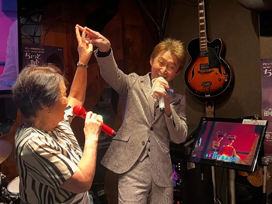 田中アキラさん　LIVE