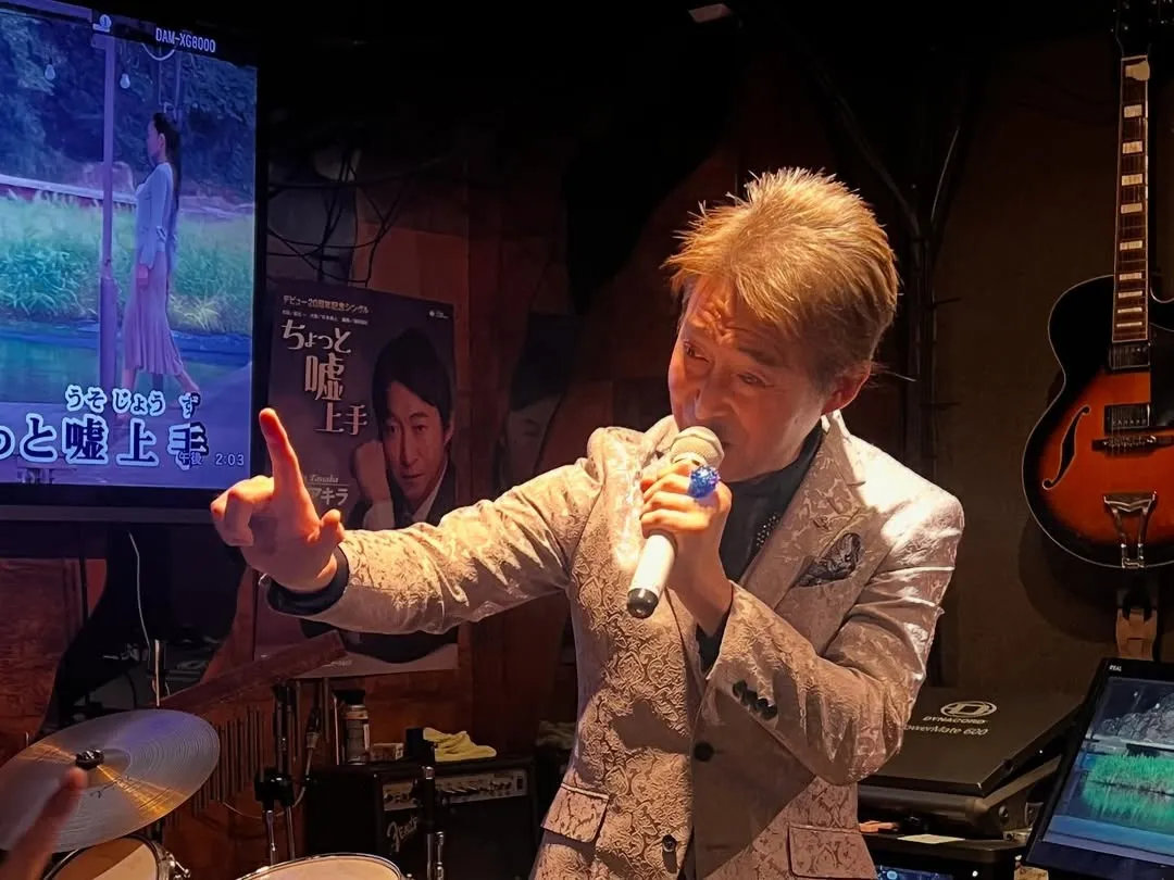 田中アキラさん　LIVE